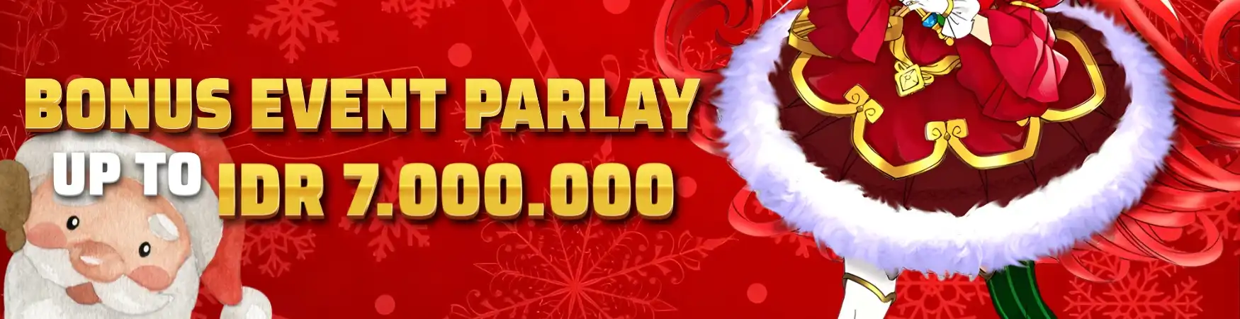EVENT BONUS PARLAY TIARATOTO