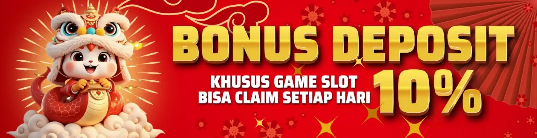 BONUS HARIAN 10% TIARATOTO